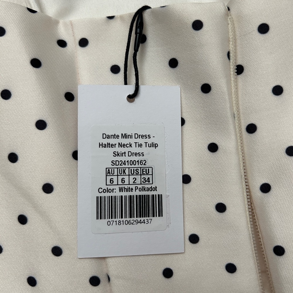 Showpo Halter Polka Dot Dress - Picture 5 of 5